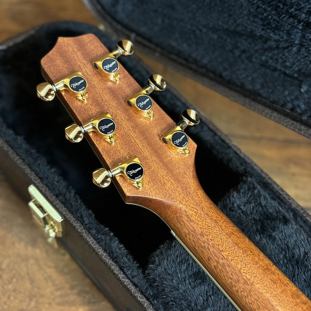 DSP400 All Solid Figured Hawaiian Koa Takamine アコースティック