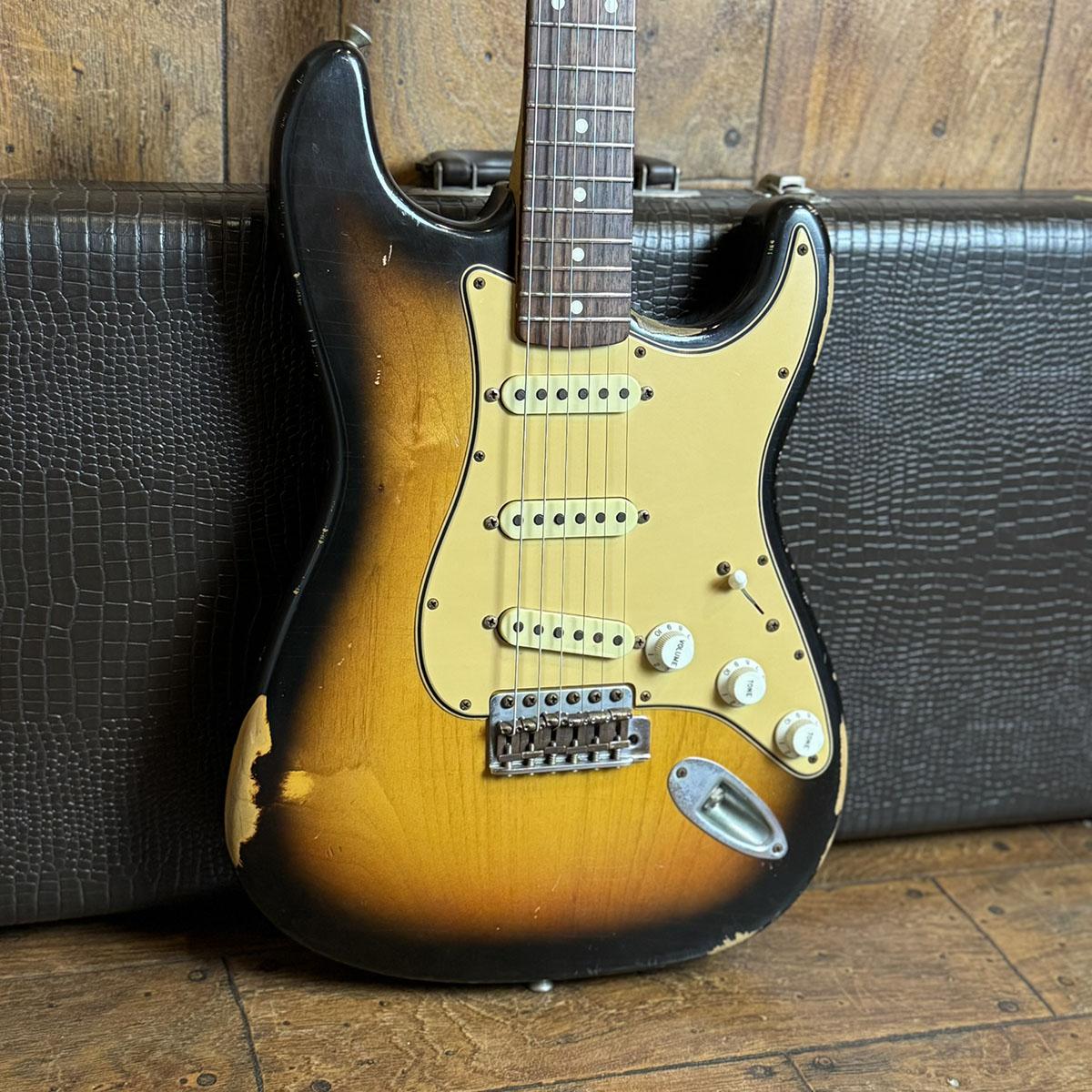 Old Friend Contour Greenguard Road Warrior (Heavy) 3Tone Burst RS