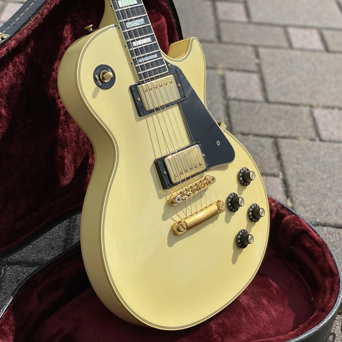 1968 Les Paul Custom Antique White 1997 Gibson Custom Shop