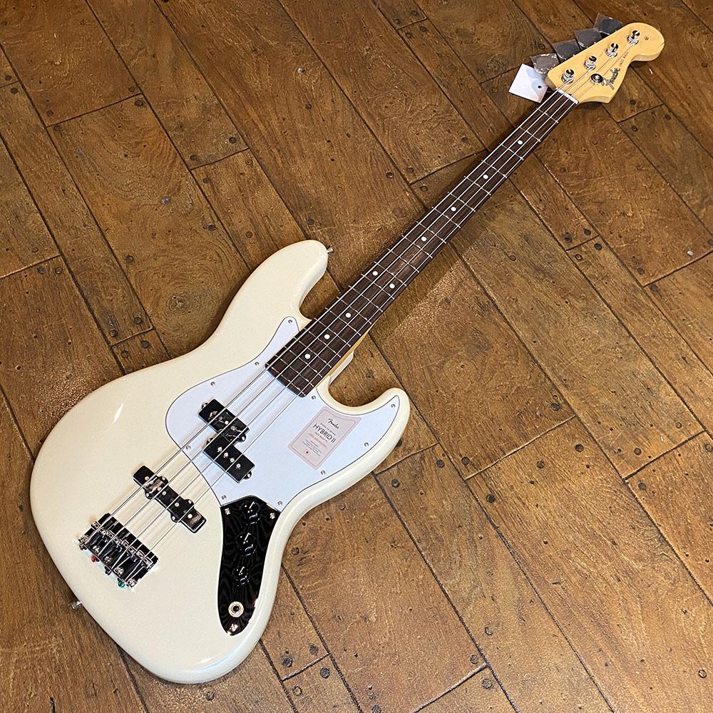 2024 Collection Made in Japan Hybrid II Jazz Bass PJ Olympic Pearl