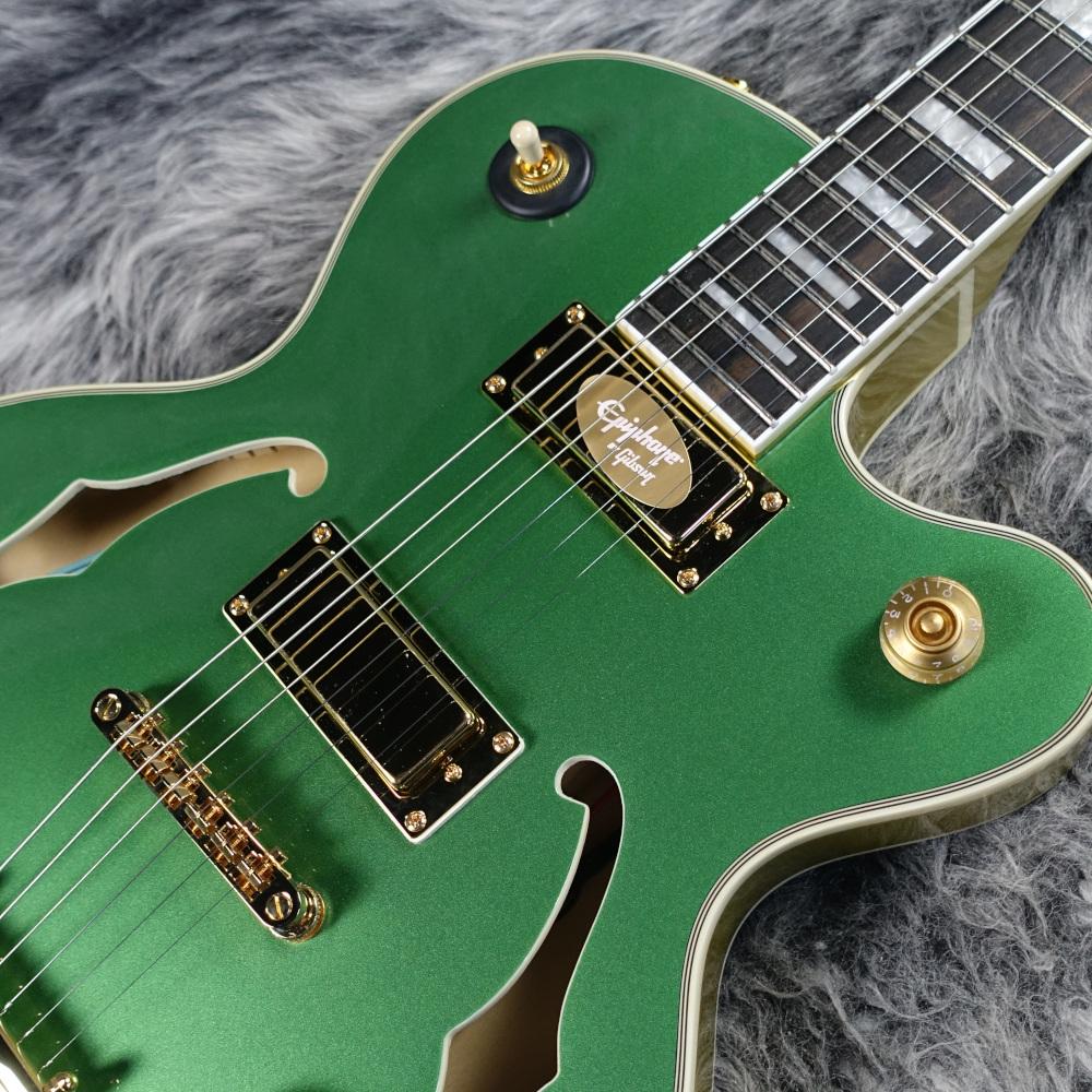 UpTown Kat ES Emerald Green Metallic【B級特価品】 Epiphone