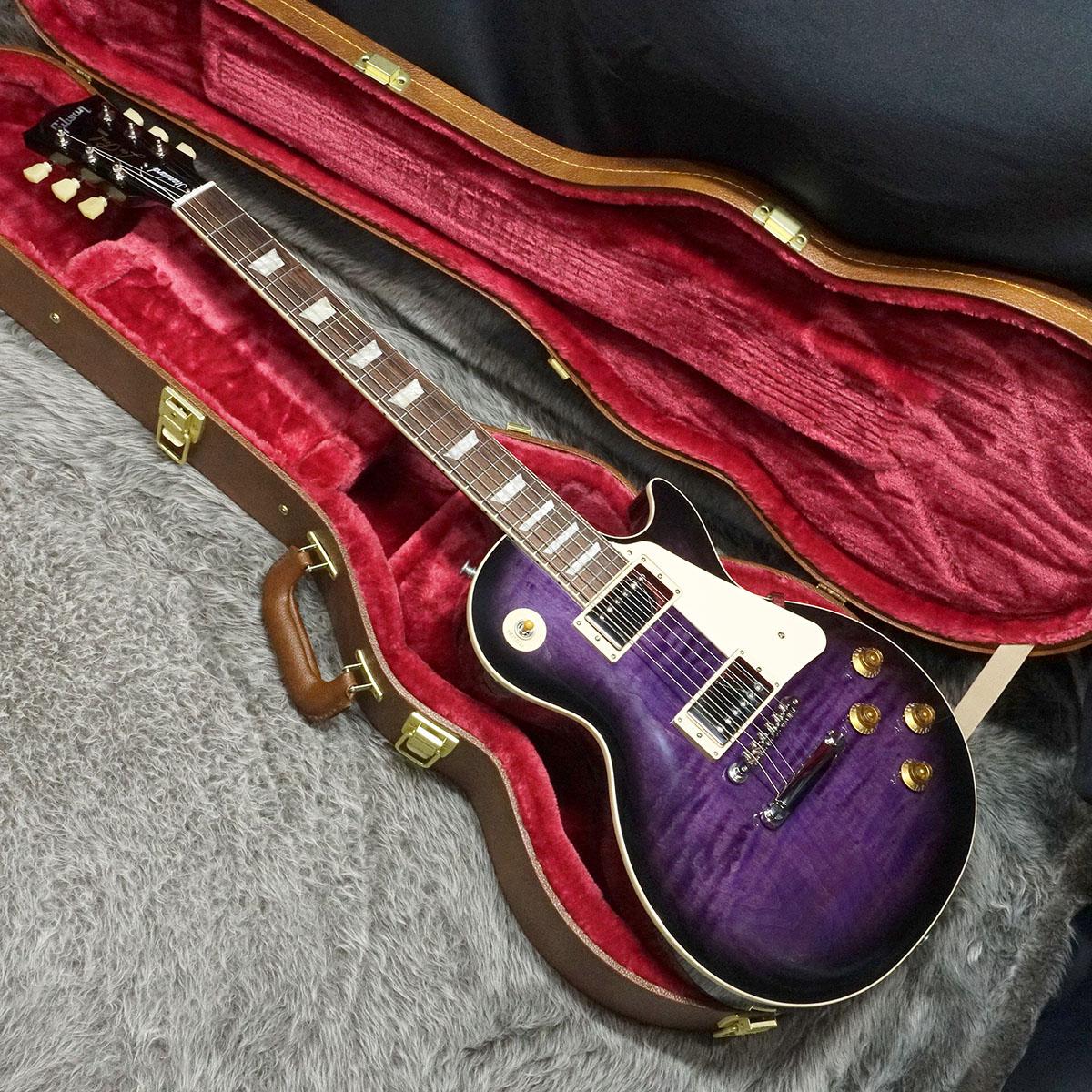Les Paul Standard 50s Figured Top Dark Purple Burst Gibson