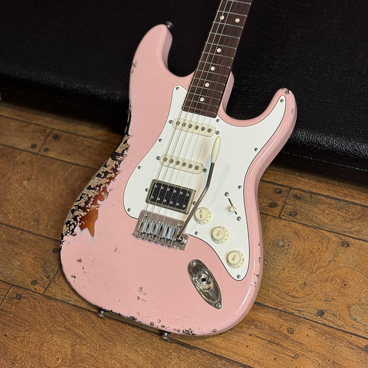 Icon Classic In-Distress Level 3 Shell Pink Over 3 Color Burst TOM