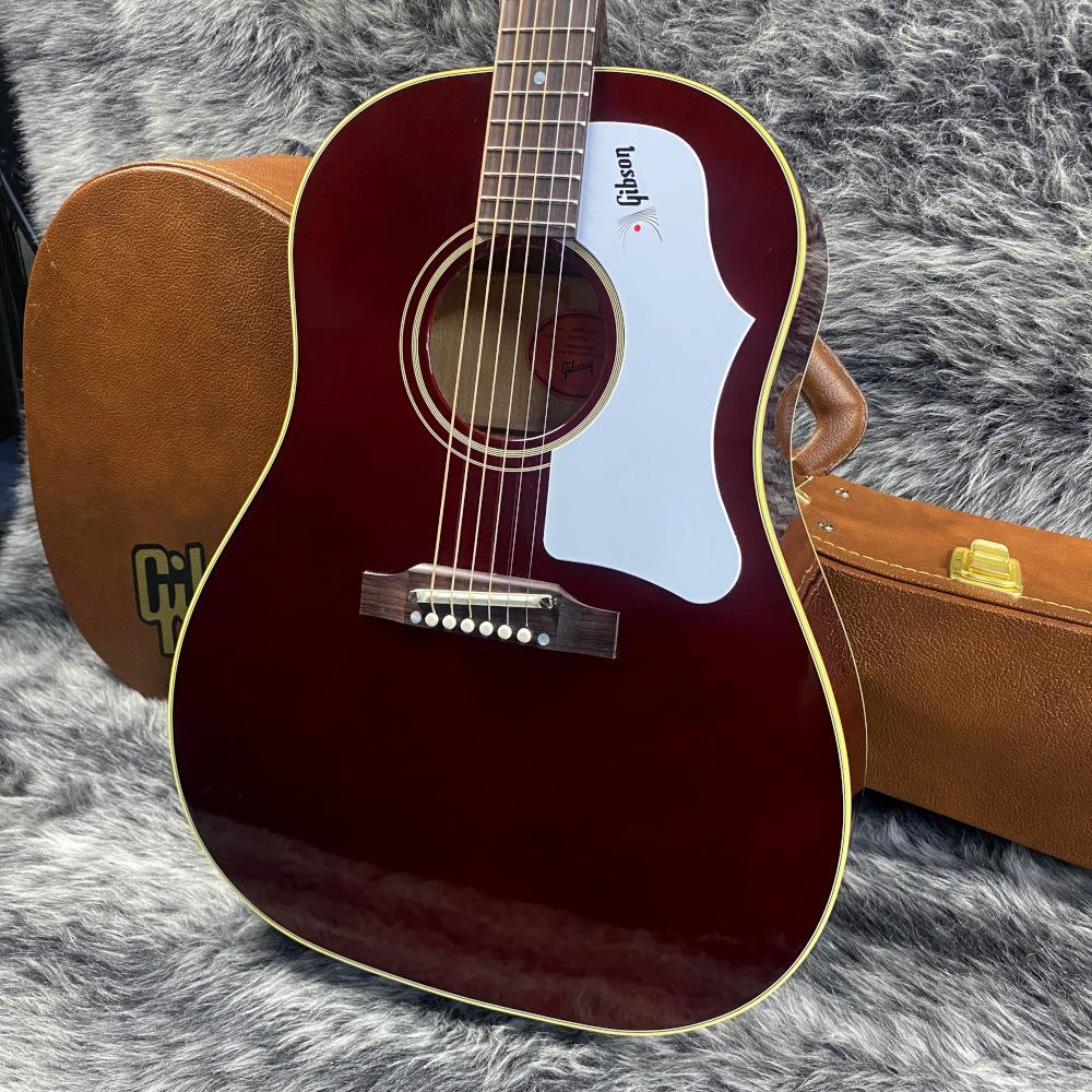 60s J-45 Original Adjustable Saddle Wine Red Gibson
