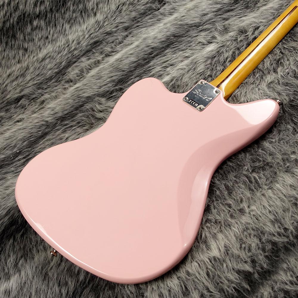 50s 60sヴィンテージ パーカー サーモンピンク サンフェード BEST片爪 FSR Classic Vibe '60s Jaguar Matching Headstock Shell Pink Squier