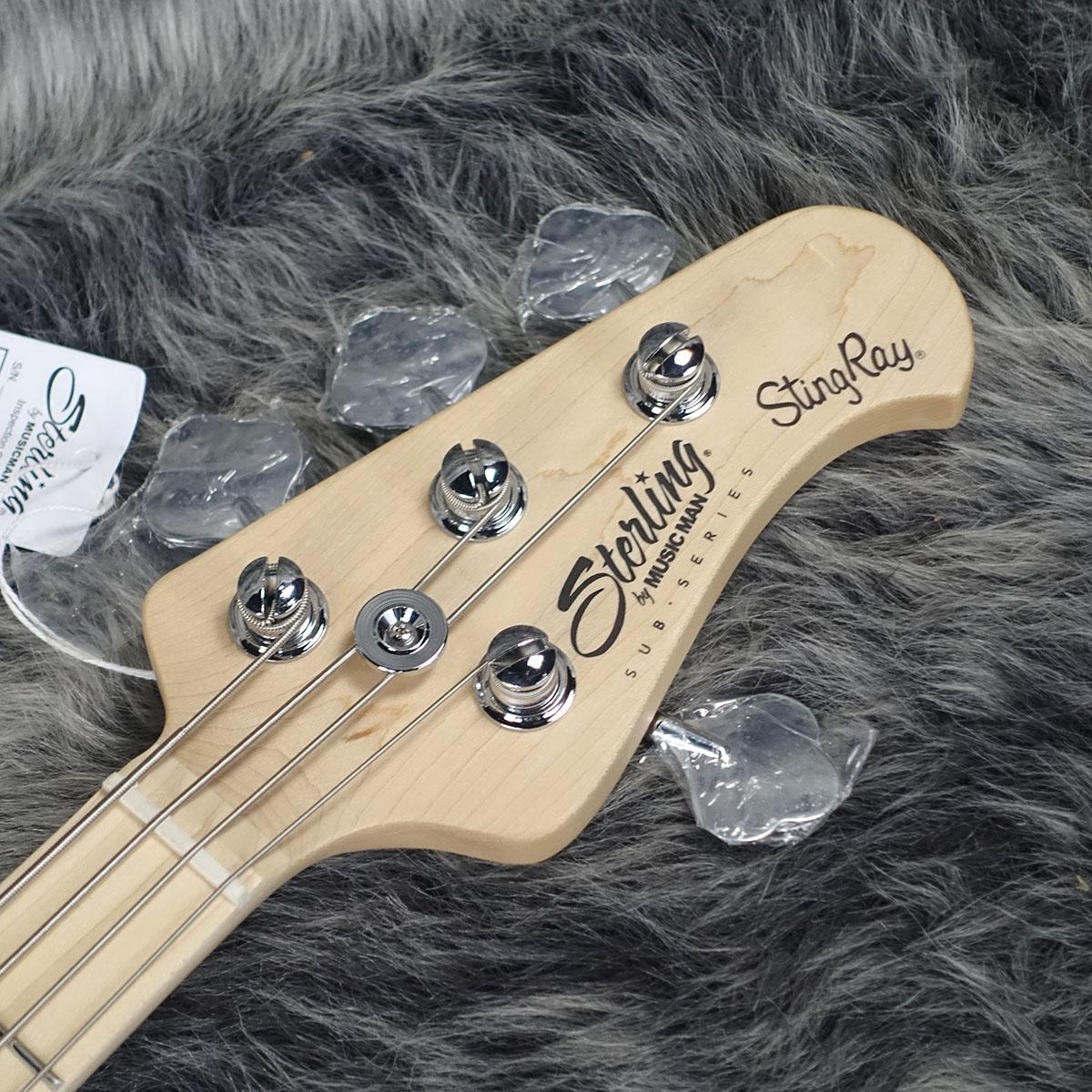 Sub Stingray Ray4 Vintage Sunburst Satin Sterling by MUSIC MAN