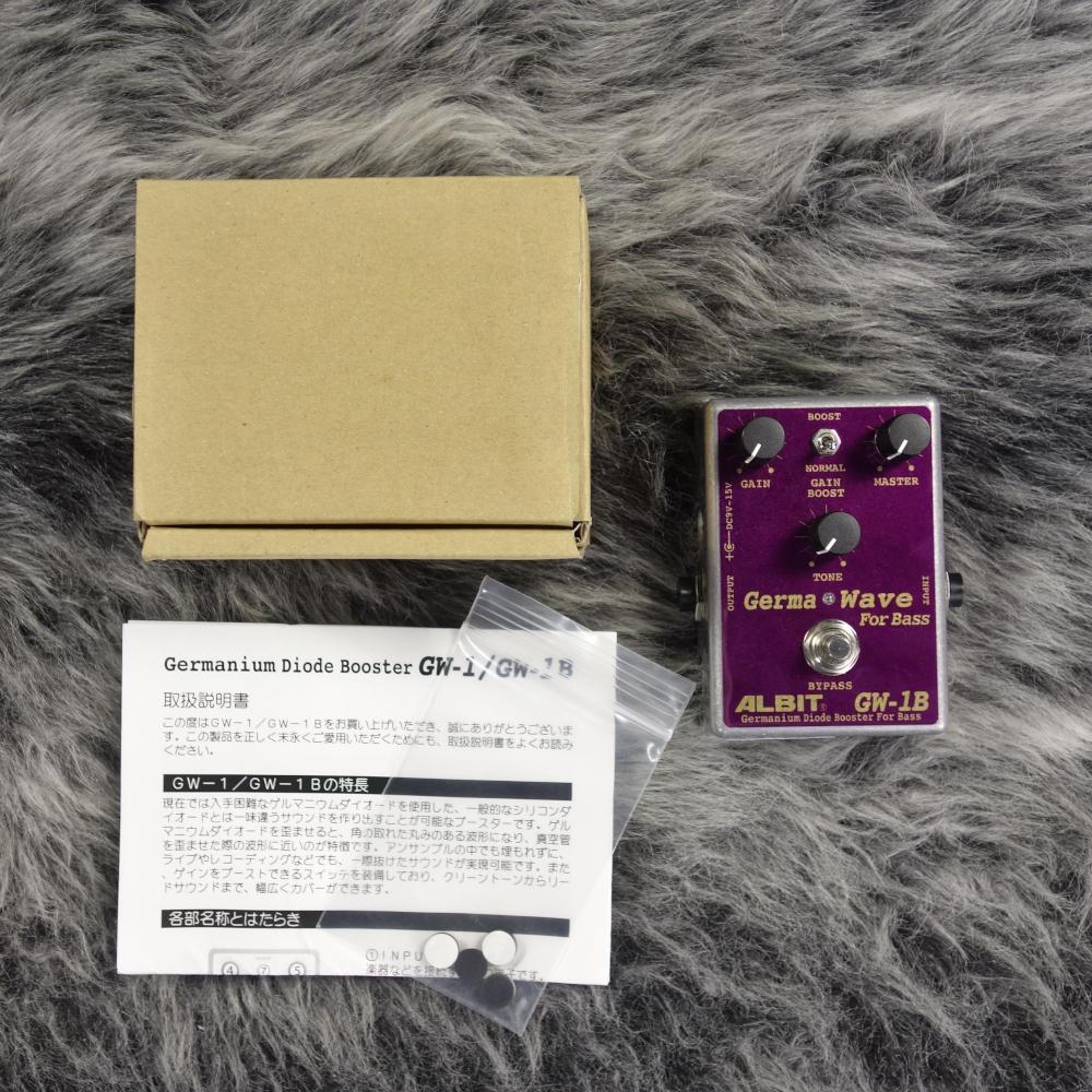 ALBIT GW-1B ベースエフェクター ALBIT GERMANIUM DIODE BOOSTER FOR