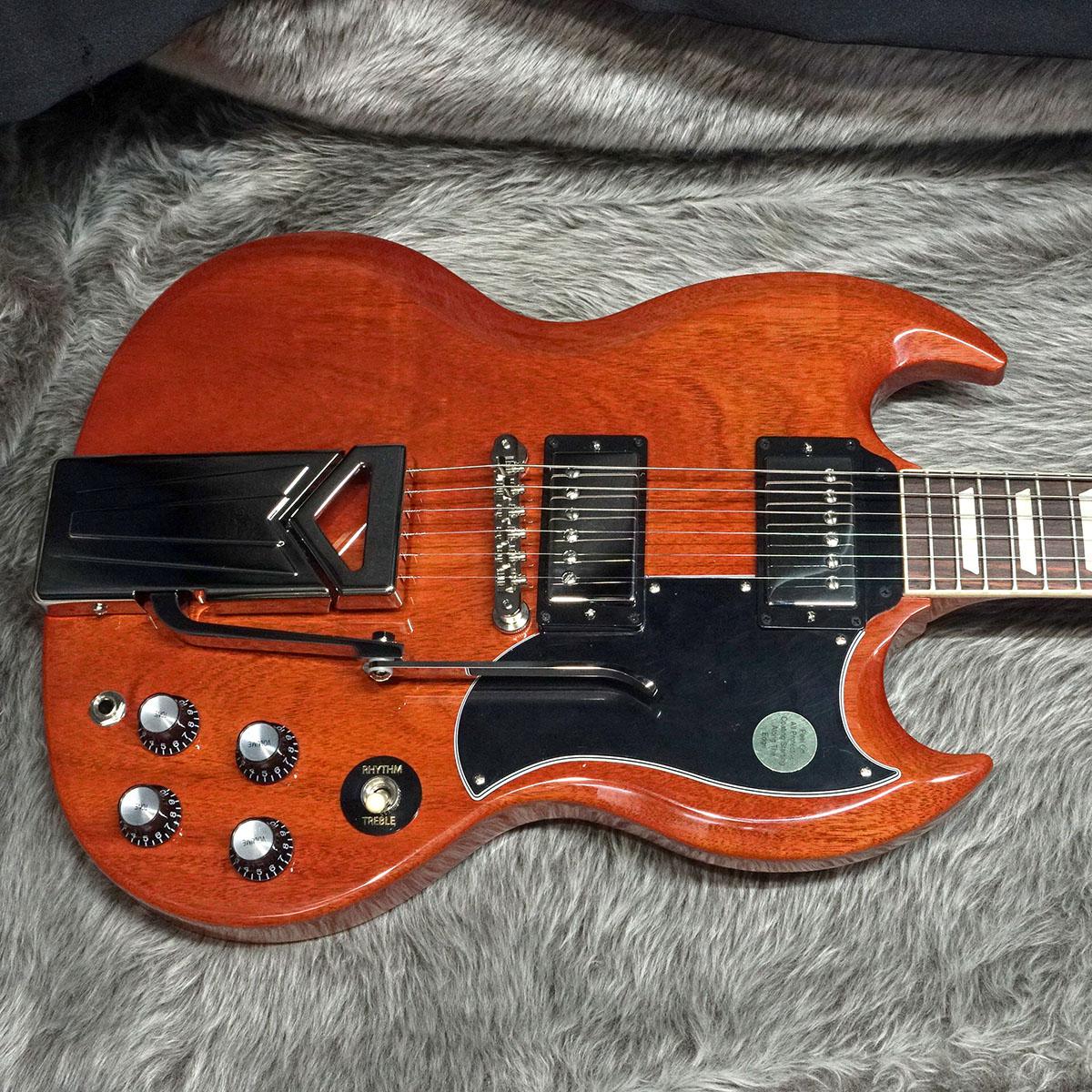 SG Standard '61 Sideways Vibrola Vintage Cherry Gibson
