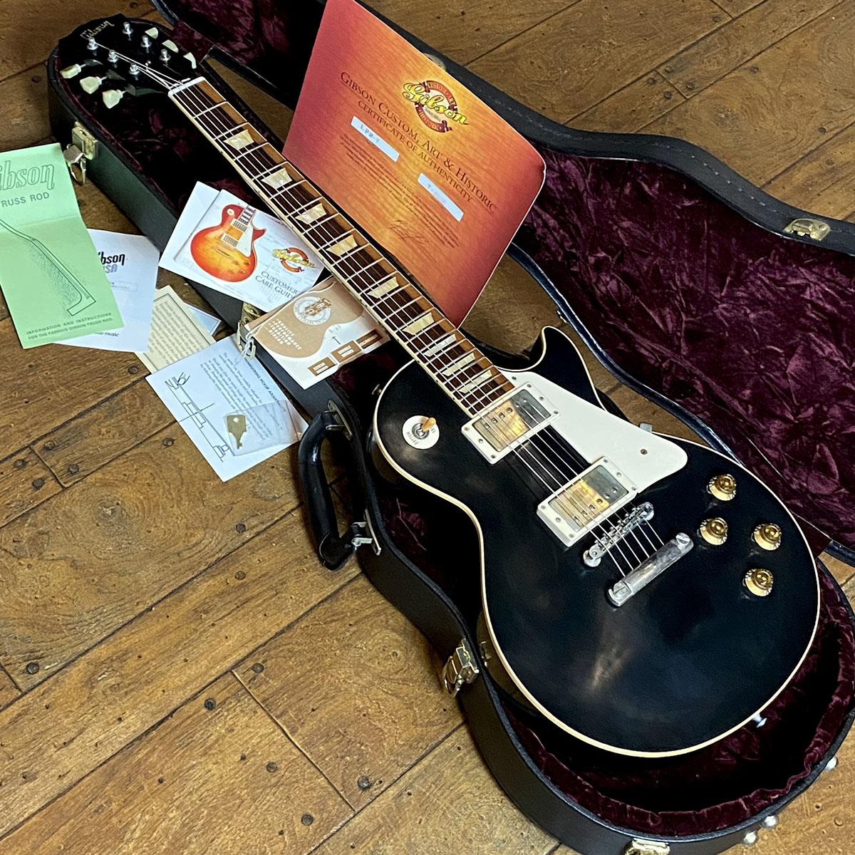 Historic Collection 1957 Les Paul Standard Reissue VOS All Ebony