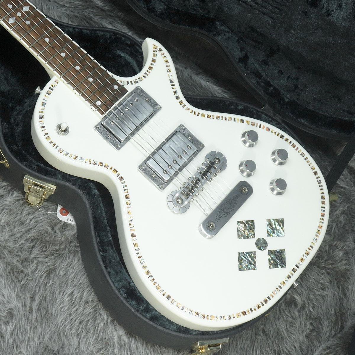 A24SU white Pearl Diamond ZEMAITIS エレクトリックギター レスポール