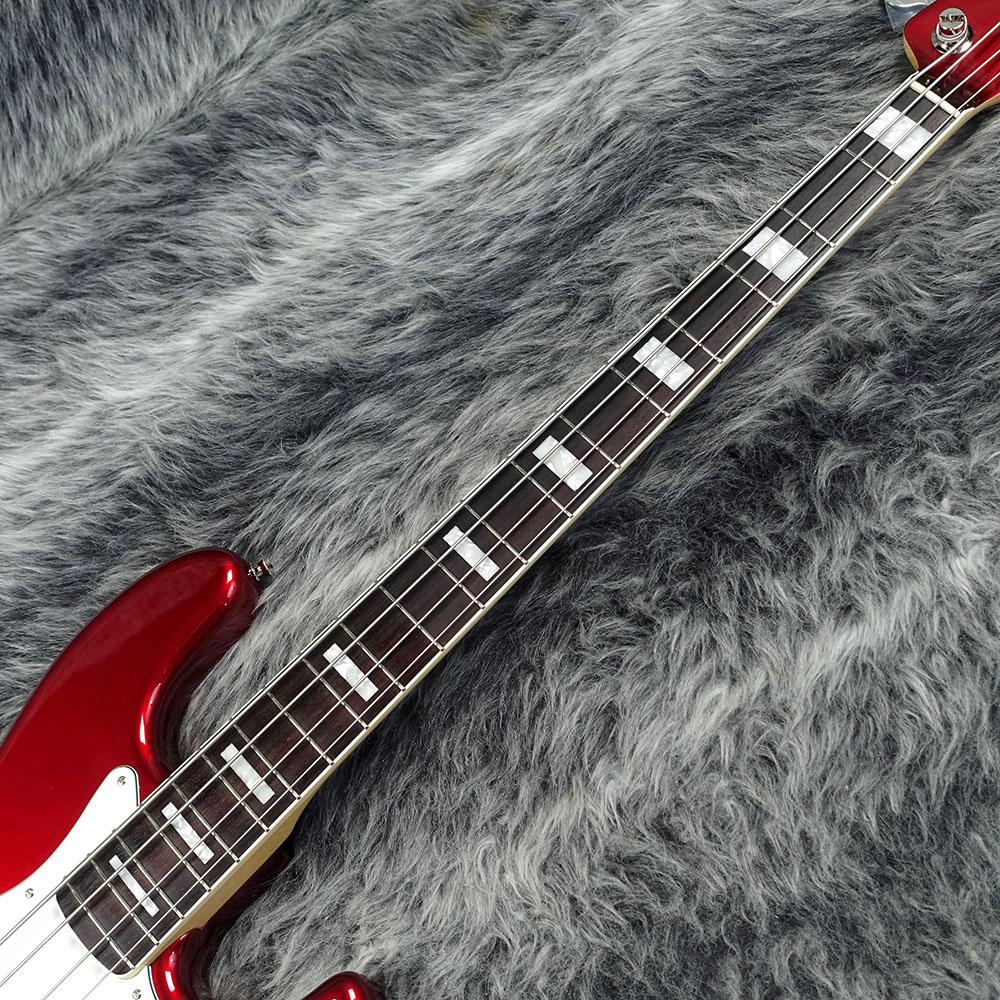 2023 Collection Heritage Late 60s Jazz Bass Candy Apple Red Fender
