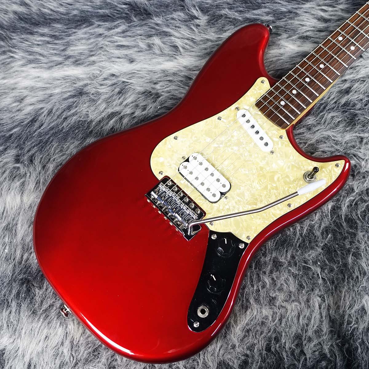 Cyclone Candy Apple Red Squier エレクトリックギター ムスタング