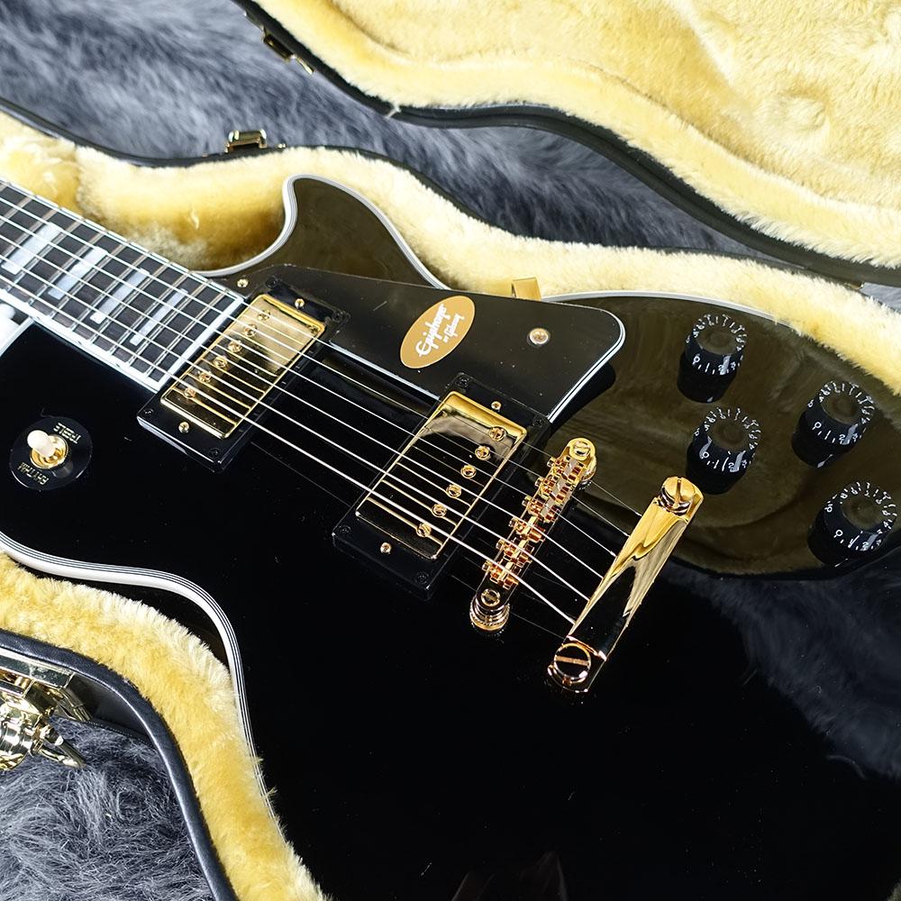 Les Paul Custom Ebony Epiphone エレクトリックギター レスポール