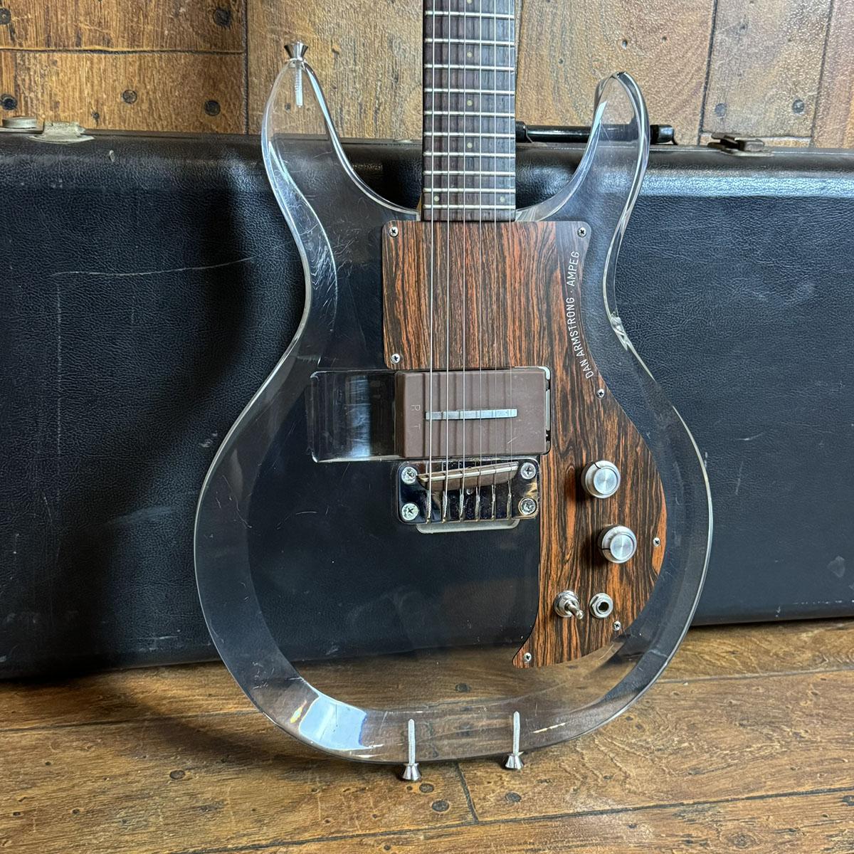 Dan Armstrong Lucite Guitar 1970 Ampeg エレクトリックギター 変形