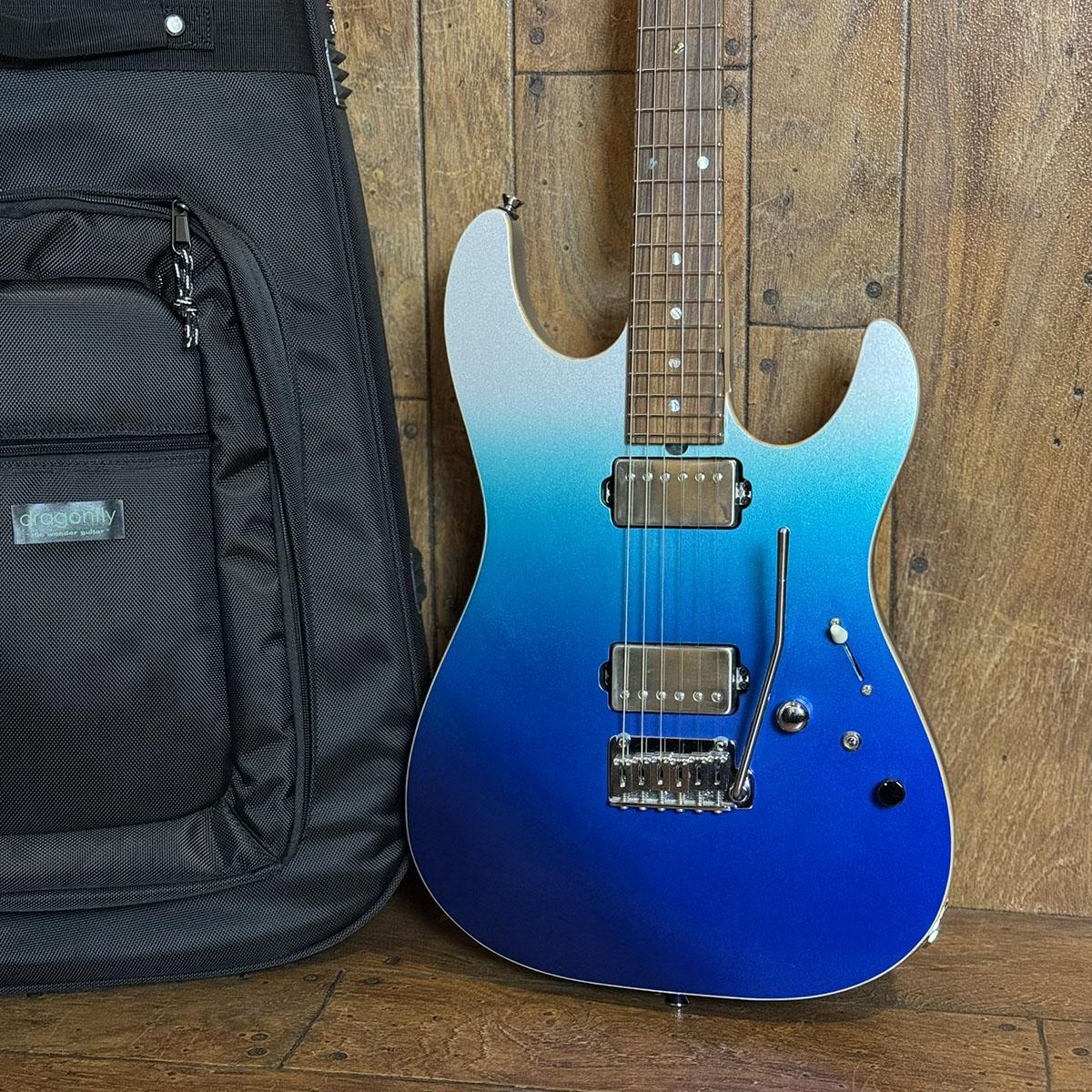 HI-STA HH Blue Fade Metallic dragonfly エレクトリックギター