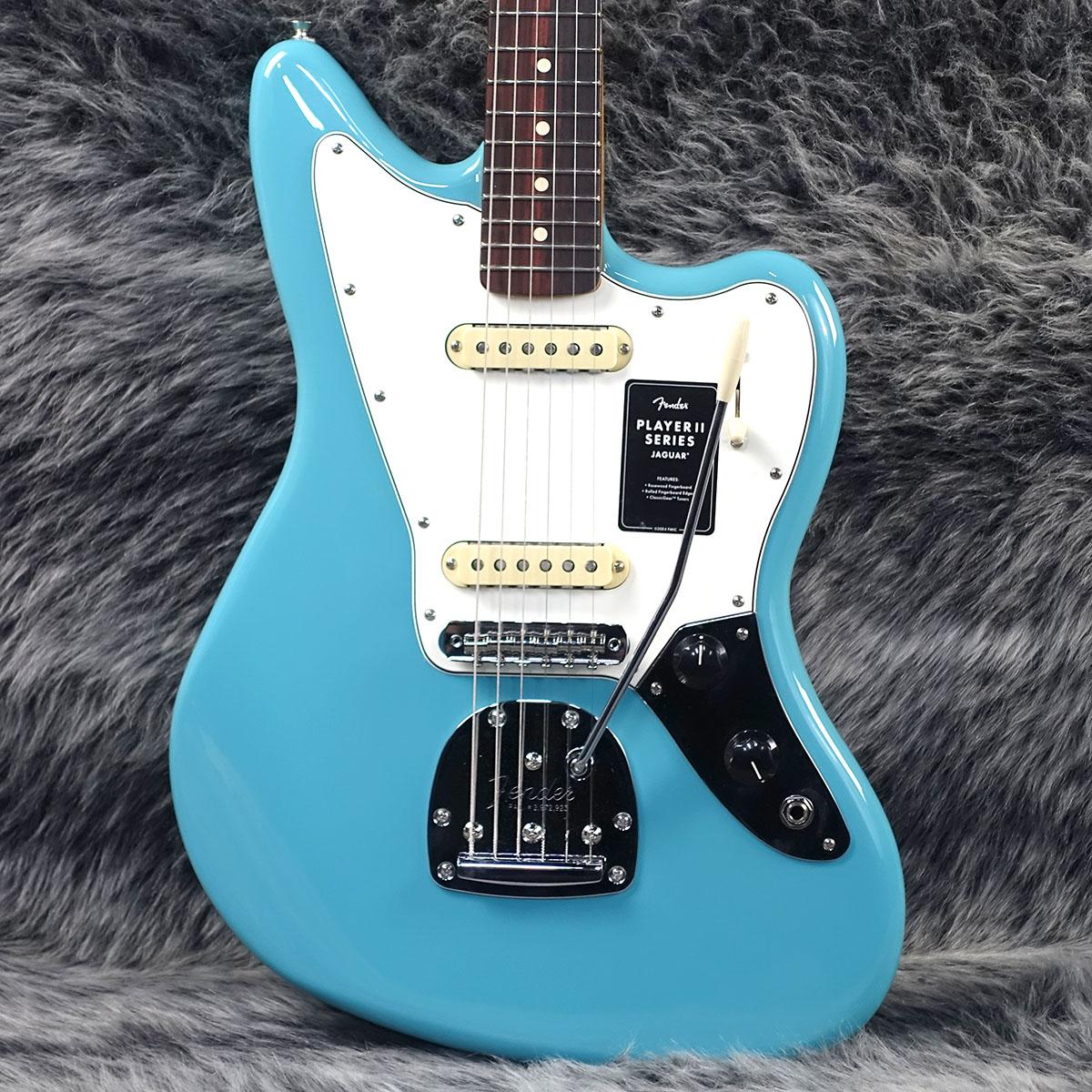Player II Jaguar Aquatone Blue Fender エレクトリックギター