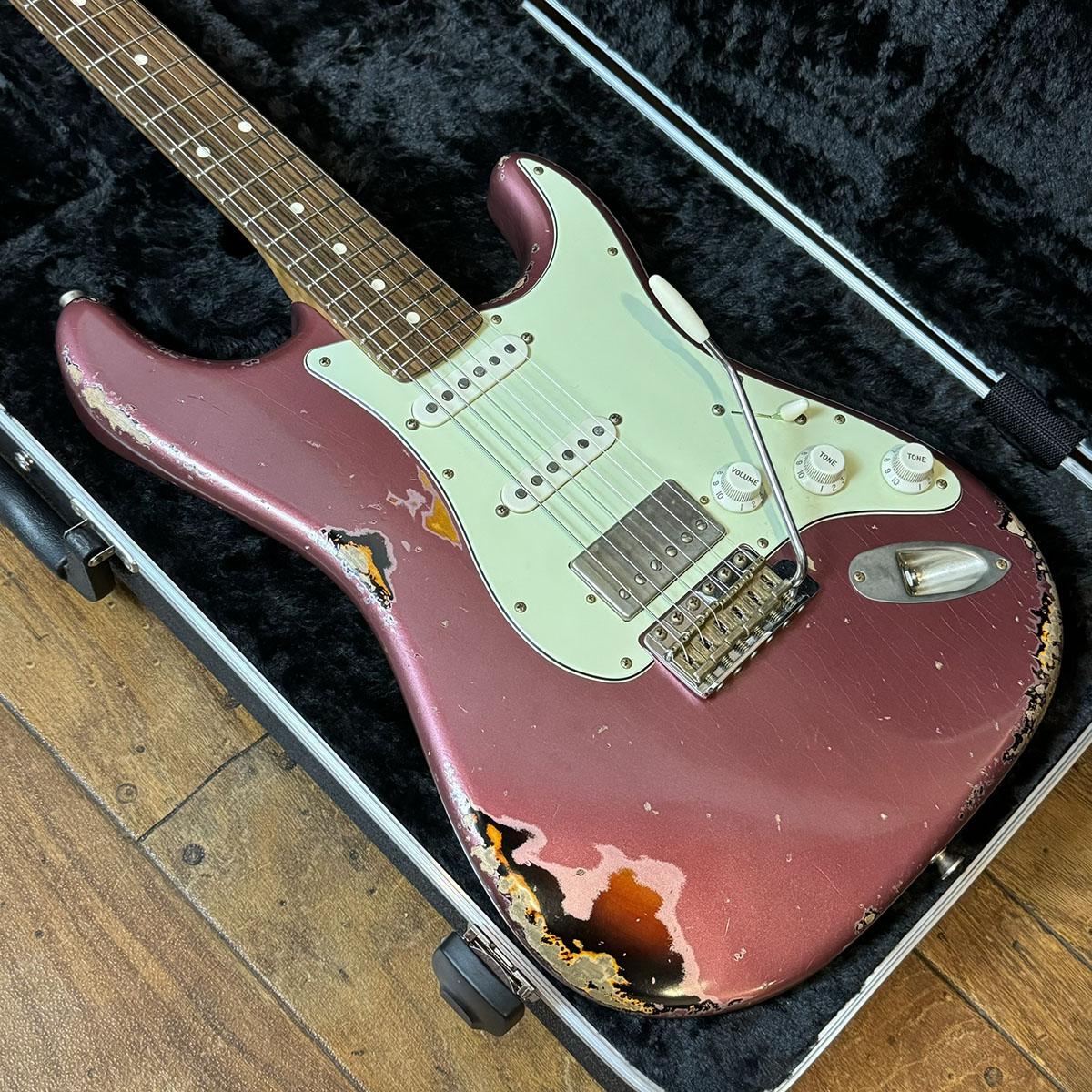 XSC-2 Roasted Flame Maple Neck Heavy Aged / Burgundy Mist over