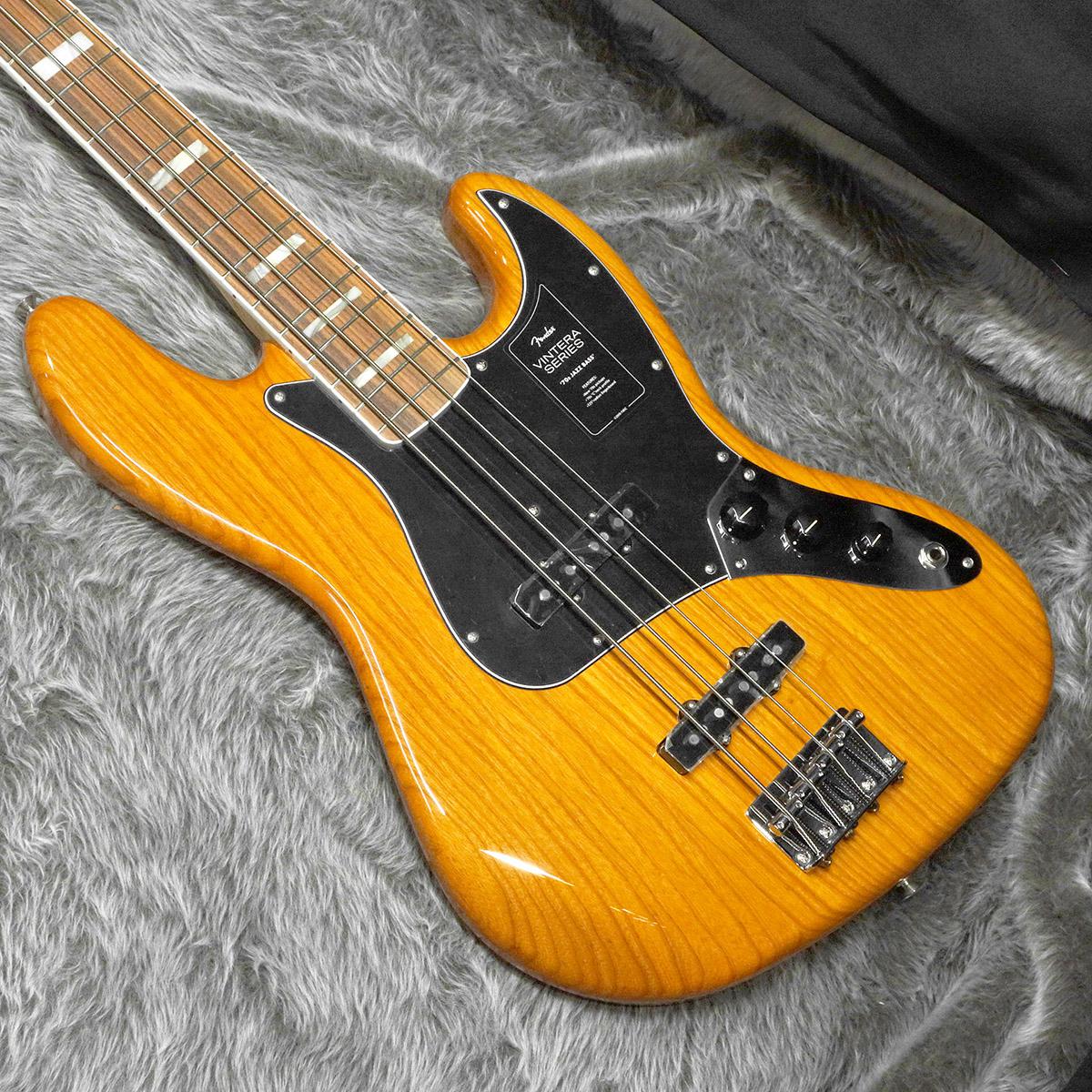 Vintera 70s Jazz Bass PF Aged Natural 《アウトレット》 Fender 