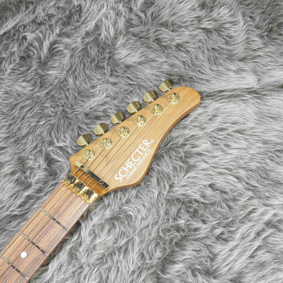NV-3-22-AL Flame Maple Top Tyger Eye Burst SCHECTER エレクトリック