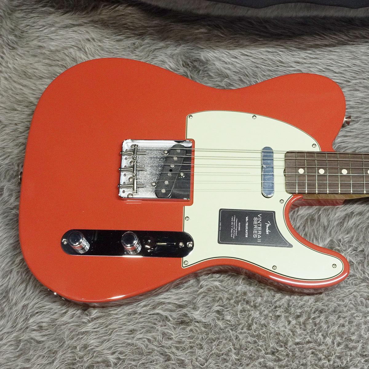 Vintera II 60s Telecaster RW Fiesta Red Fender エレクトリック