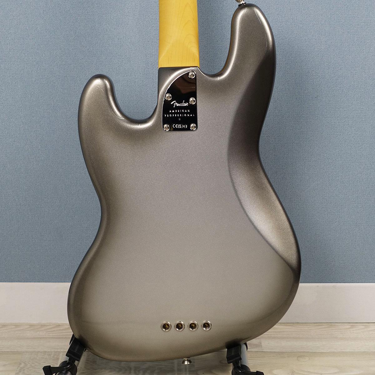 American Professional II Jazz Bass Mercury【メーカーアウトレット