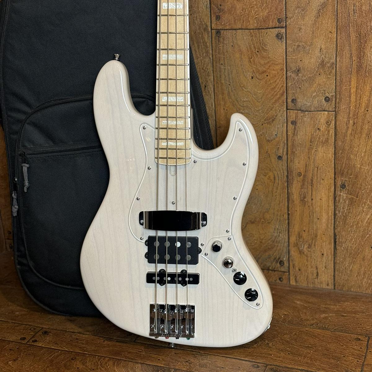 M245 Plus Custom Trans White ATELIER Z エレクトリック・ベース JB