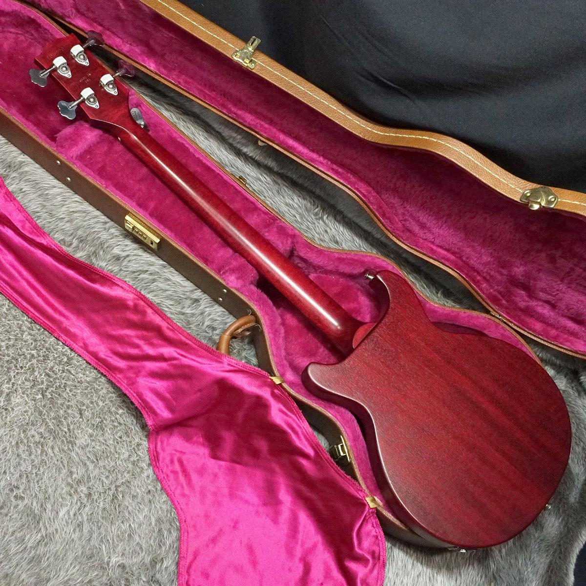 Les Paul Junior Tribute DC Bass Worn Cherry Gibson エレクトリック