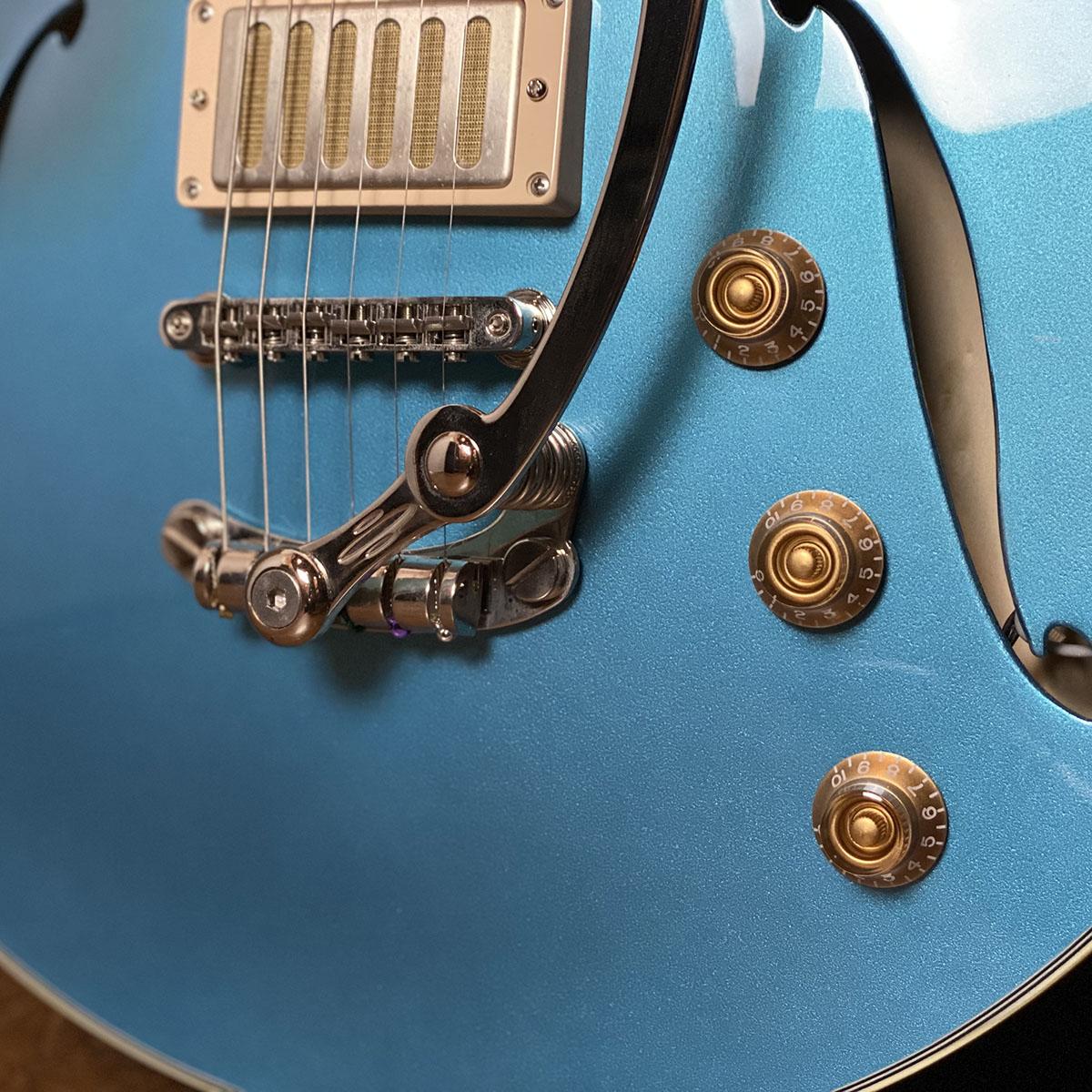 Romeo LA Celestine Blue Eastman エレクトリックギター フルアコ 商品