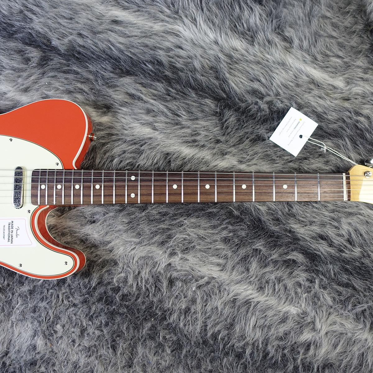Made in Japan Traditional 60s Telecaster Custom Fiesta Red Fender