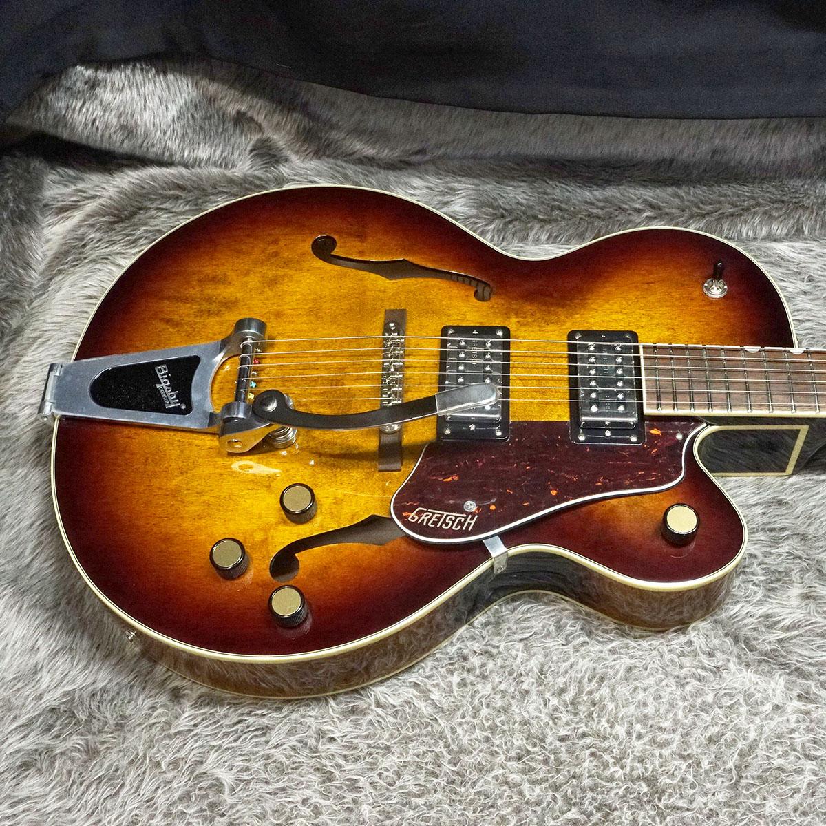 G2420T Streamliner Hollow Body Bigsby LRL Havana Burst Gretsch