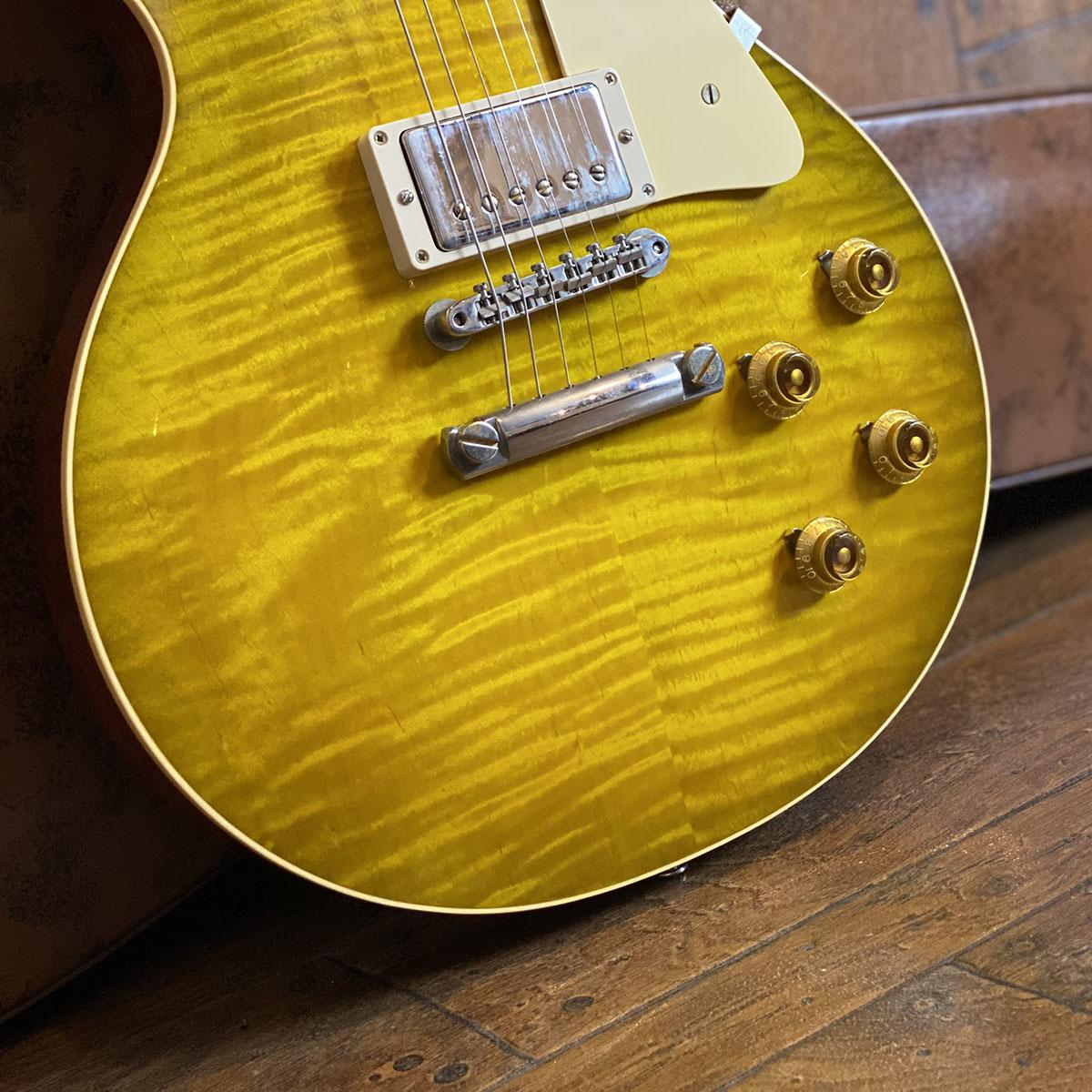 1959 Les Paul Standard Reissue Green Lemon Fade VOS Gibson Custom