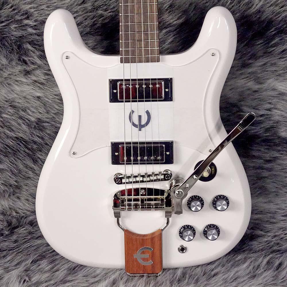 Epiphone ホワイトエレキギター ギターケース付き ほぼ新品‼️ Amazon | Epiphone エピフォン エレキギター Les Paul Custom Pro
