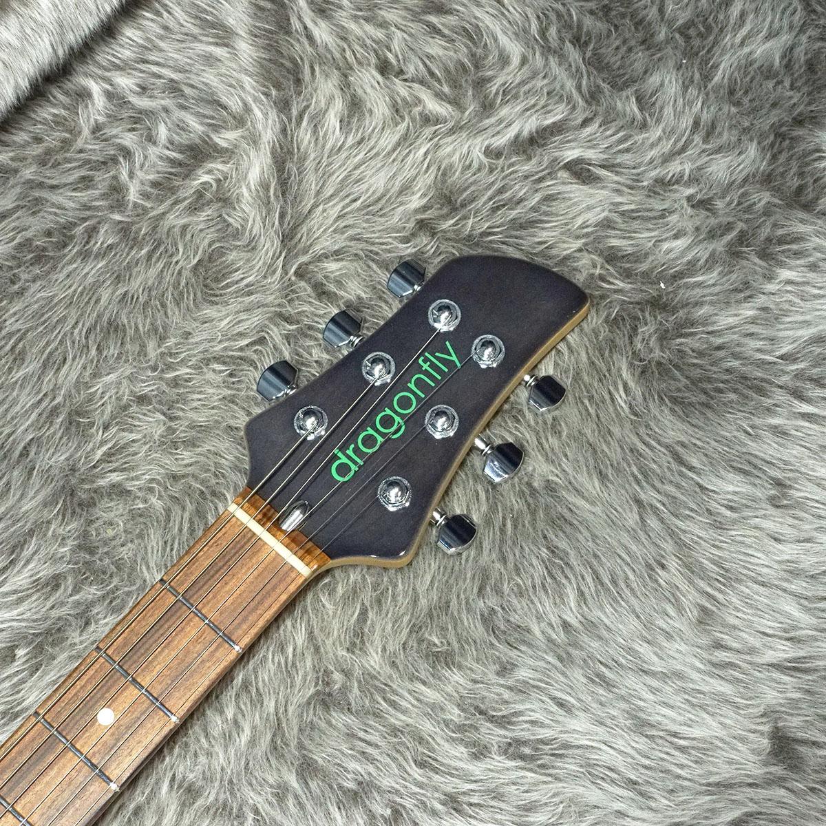 ギター 666strings Strider Custom Used Border Custom 666 Trans Black dragonfly エレクトリックギター
