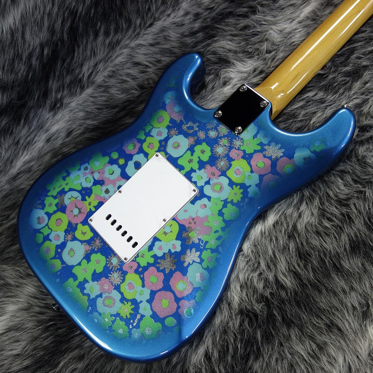 MIJ Traditional '60s Stratocaster Blue Flower Fender
