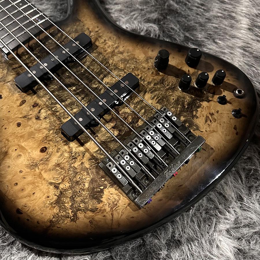 Emperor 5 Deluxe Buckeye Burl Fodera エレクトリック・ベース その他
