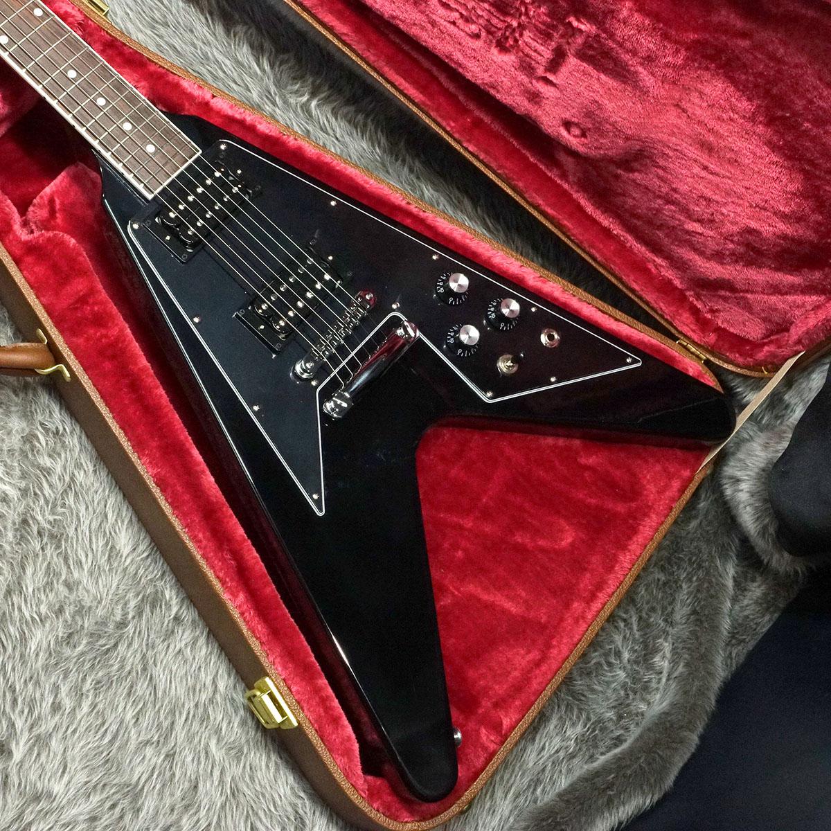 Exclusive 70s Flying V Ebony Gibson エレクトリックギター Vタイプ