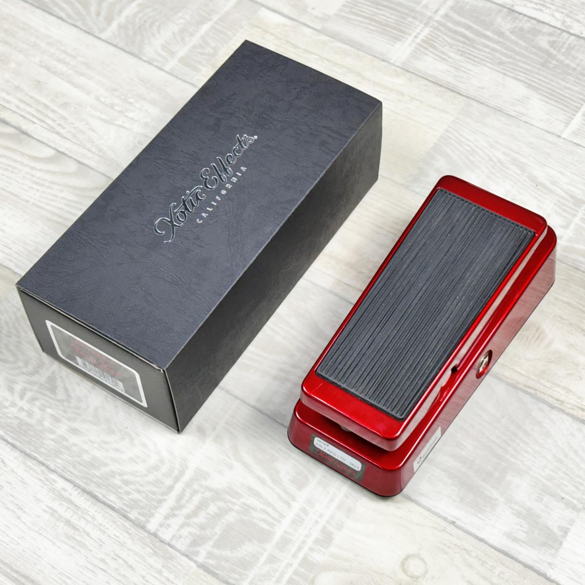 Xotic Effects XW-2 レッド 限定版 ワウペダル XW-2 Candy Apple Red Limited Edition – Xotic California