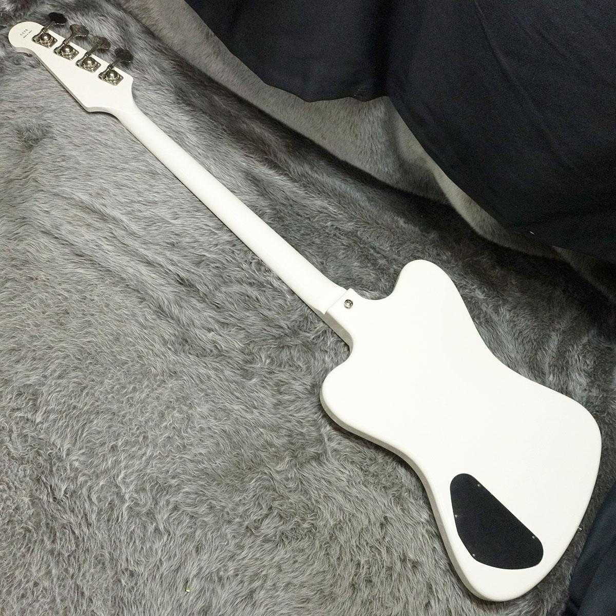 K-YB2 White KAMINARI Guitars エレクトリック・ベース 変形タイプ