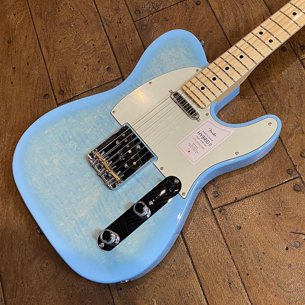 テレキャスター 2024 Collection Made in Japan Hybrid II Telecaster Flame Celeste