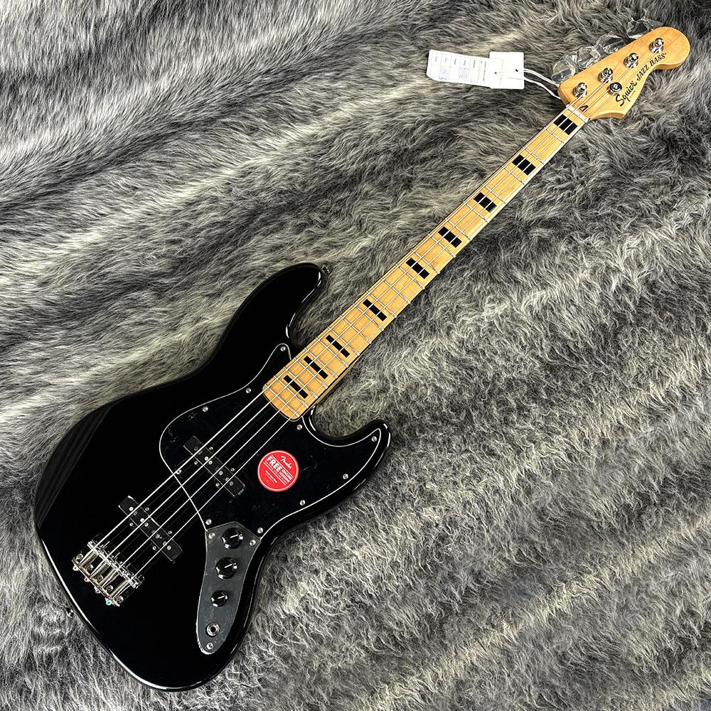 Classic Vibe '70s Jazz Bass Black Squier エレクトリック・ベース JB