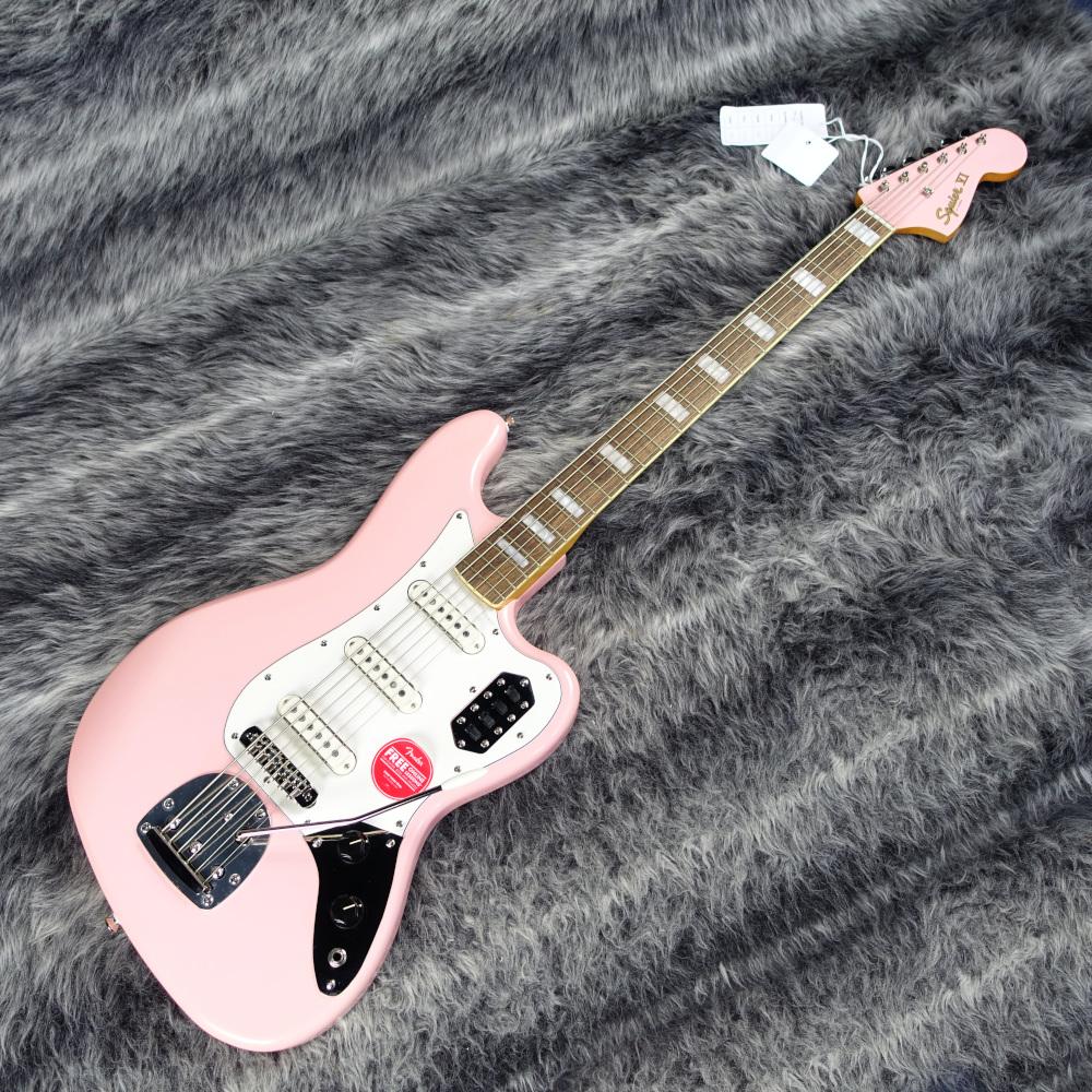 FSR Classic Vibe Bass VI Matching Headstock Shell Pink Squier