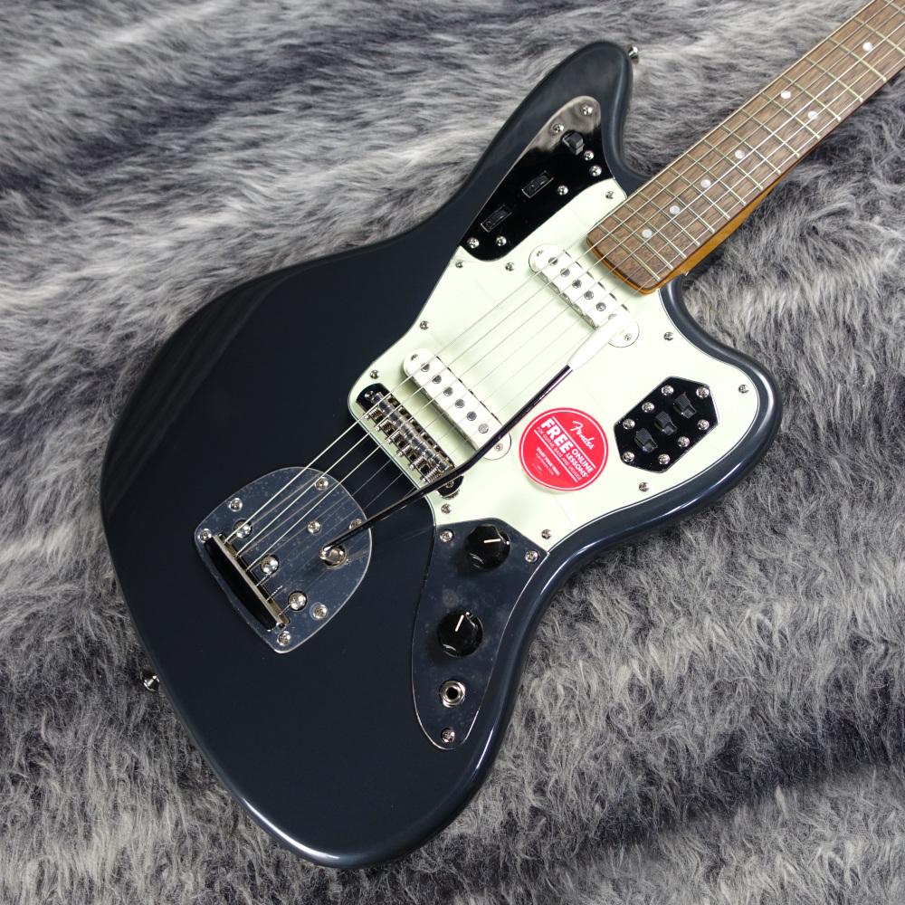 FSR Classic Vibe '60s Jaguar Charcoal Frost Metallic Squier
