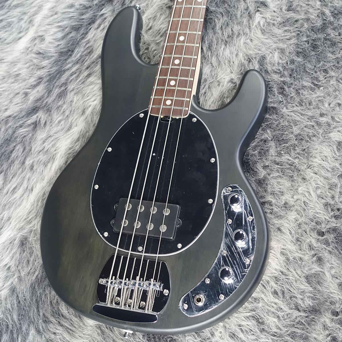 Sub Stingray Ray4 Trans Black Satin Sterling by MUSIC MAN