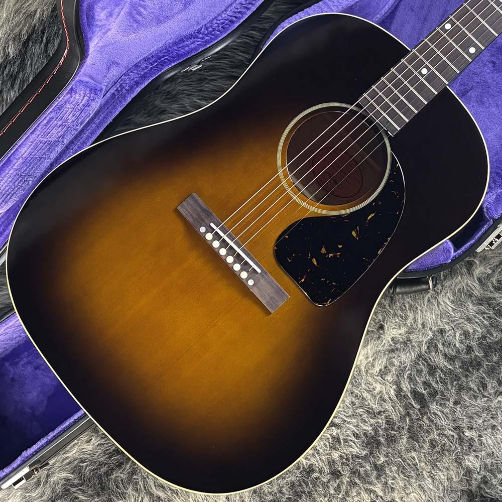 Inspired by Gibson Custom Tamio Okuda J-45 Washed Vintage Sunburst
