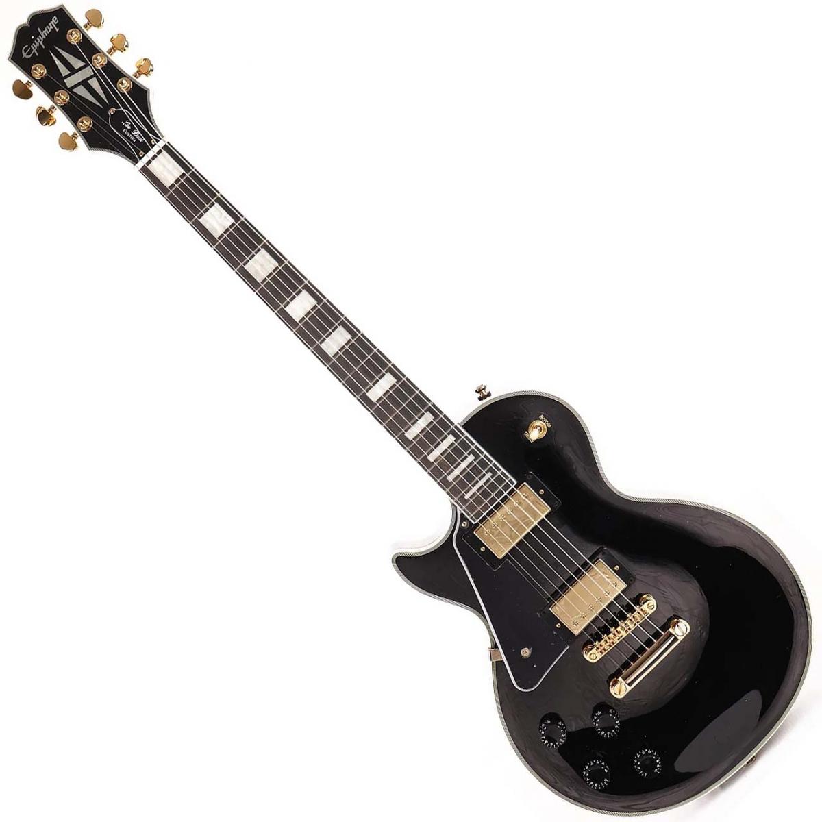 Les Paul Custom (Left-handed) Ebony Epiphone エレクトリックギター