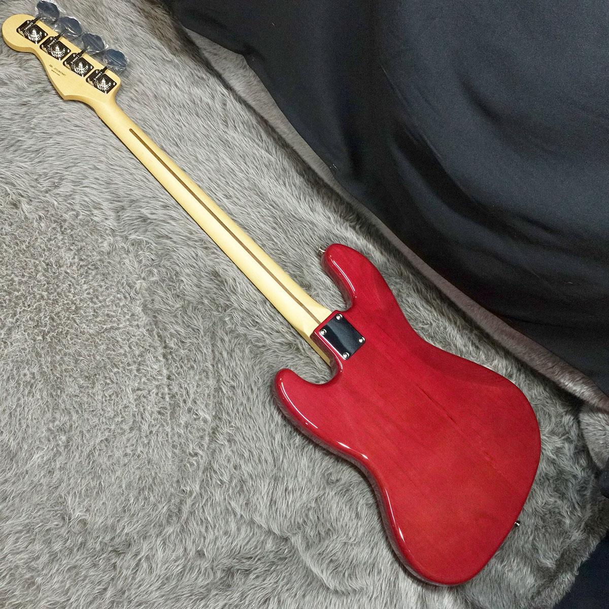 2024 Collection Made in Japan Hybrid II Jazz Bass RW Quilt Red