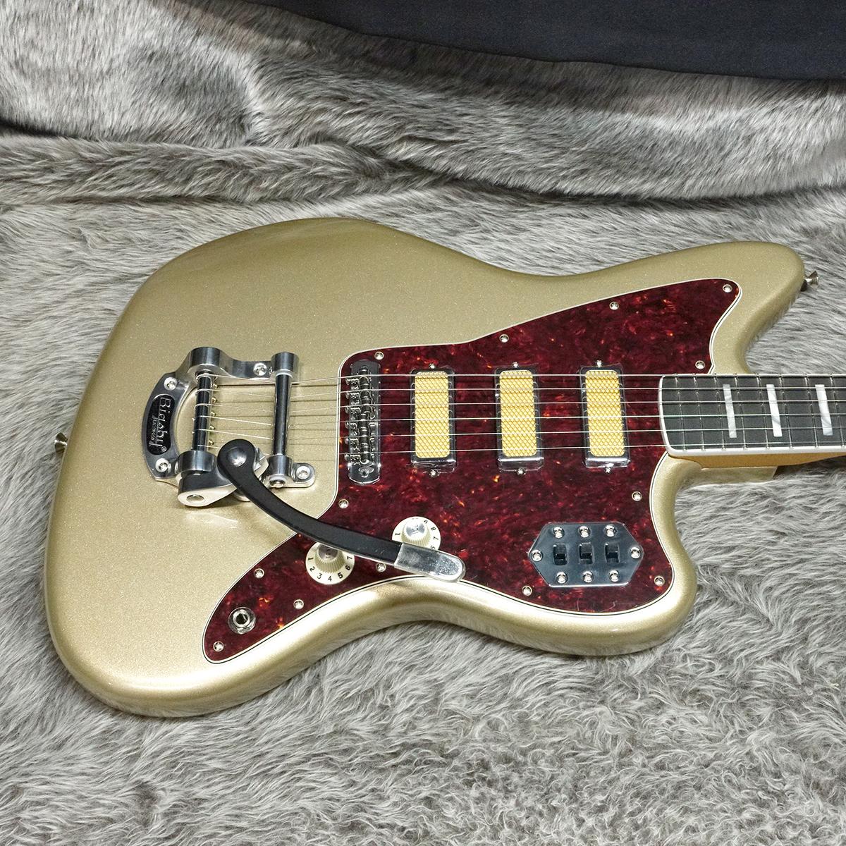 Gold Foil Jazzmaster EB Shoreline Gold Fender エレクトリックギター 