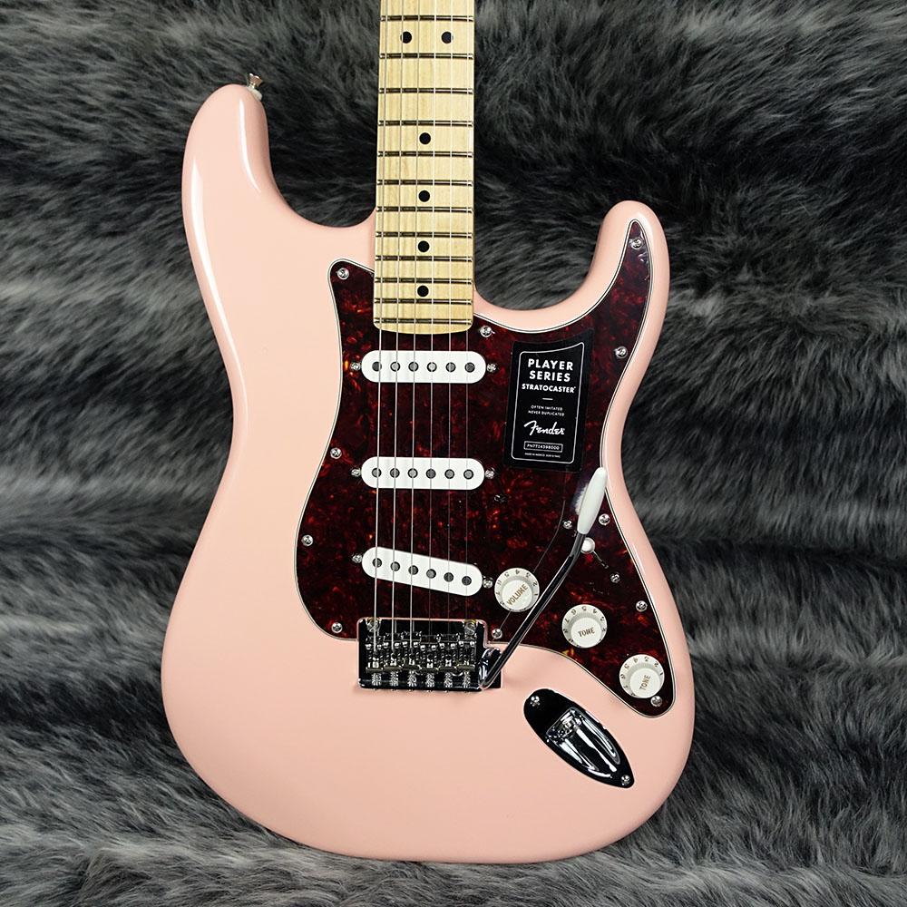 Tony Smith エレキギター　ストラトキャスター ピンク色ボディ Squier by Fender SONIC STRATOCASTER HT Flash Pink エレキギター