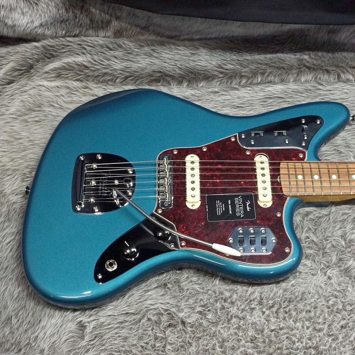 Vintera 60s Jaguar PF Ocean Turquoise Fender エレクトリックギター