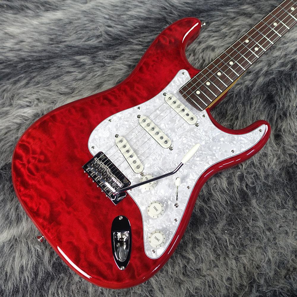 Made in Japan Hybrid II 2024 Collection Stratocaster Quilt Red